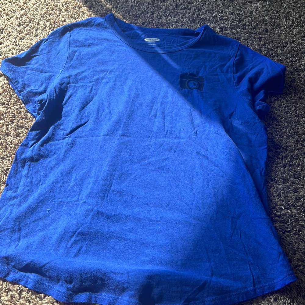 Shirt with camera on it